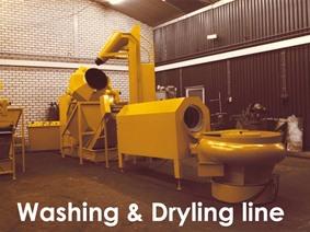 Rosler Rotofinish deburring/washing/drying, Tambours de polissage, meulage & dessablage