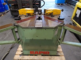Rapid HP 208 corner crimping, Non ferrous sage Maschinen