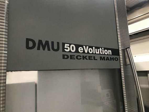 DMG Deckel-Maho DMU50e X: 500 - Y: 420 - Z: 380mm