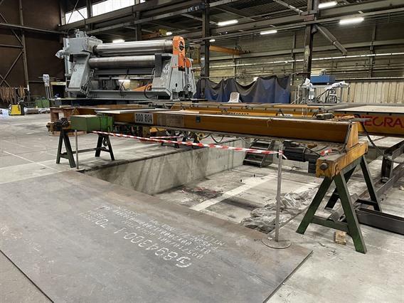 Timmers 3,2 ton x 5850 mm