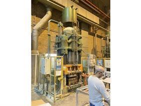HL 1000 ton 4 column press, Vierkolomspersen – Enkelslag