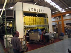 Benelli transfer press 250 ton - 10 steps, Prensas excéntricas con bastidor en H