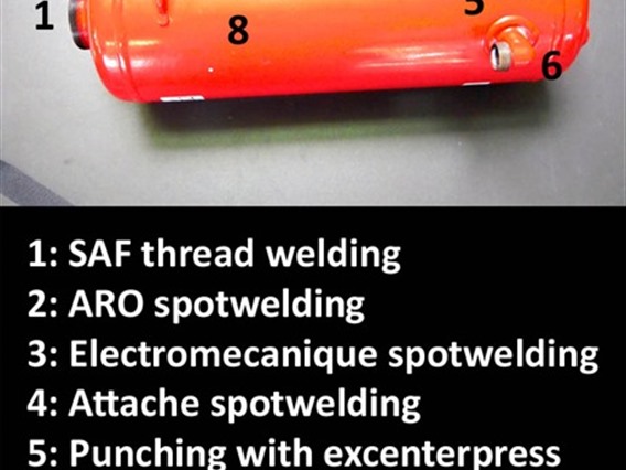 SAF circular double seam welding