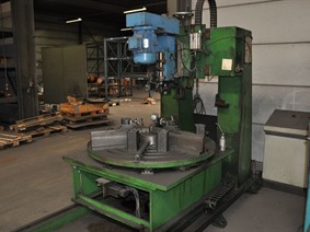 ZM CNC drill- & milling for flanges, Bettfrasmaschine mit beweglichem Stander