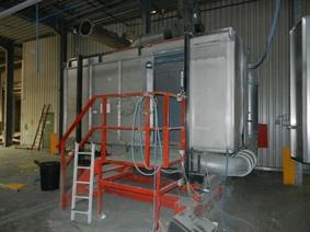 Eisenmann manual powdercoat unit, Powdercoating installation