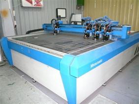 Mecamatic engraving machine X: 3500 - Y: 1700 mm, Fraiseuses acopier et graver