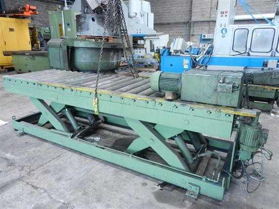 Roller conveyor/scissorlift 3400 mm - 3 ton
