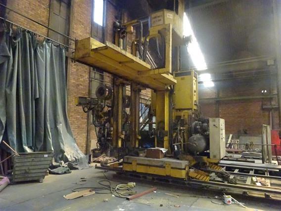 Esab welding crane for composite beams