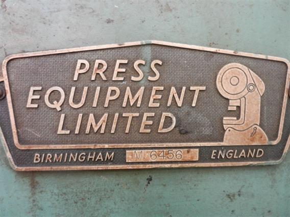 Press equipment Ltd decoiler + straightener