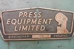 Press equipment Ltd decoiler + straightener
