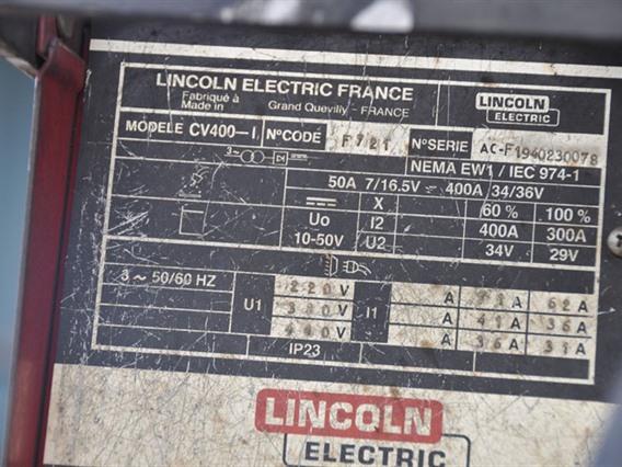 Lincoln 400 amp