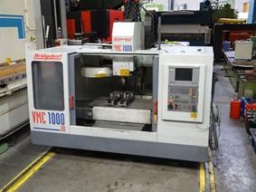 Bridgeport VMC 1000/22 X: 1020 - Y: 510 - Z: 500 mm CNC, Vertical machining centers