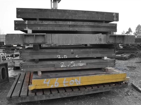 T-slot Table 2650 x 2525 mm