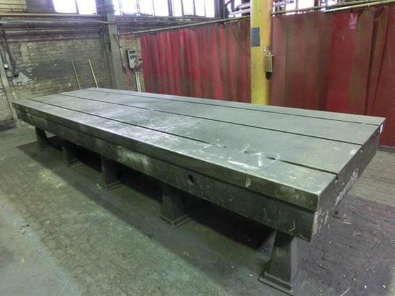 T-slot Table 5000 x 1500 mm