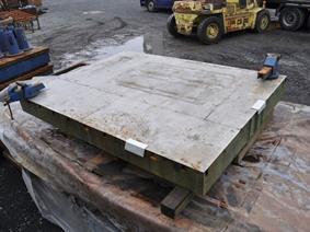 Welding table 2400 x 1800 x 200 mm, Lastafels & Vloerplaten & T-Gleufplaten & Vlakke platen