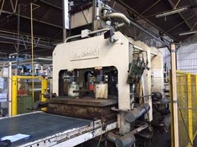 Siempelkamp panel press 470 ton, 4-kolumnowa prasy pojedyńczego działania (bez poduszki)