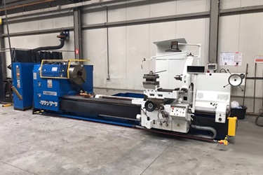 Tos Sul 125 conventional lathe fully reconditionned for Belgian customer
