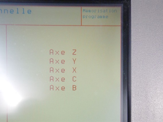 Hermle U1000A X: 1000 - Y: 630 - Z: 550 mm CNC