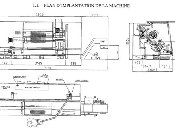 Danobat Lealde Ø 720 x 1500 mm CNC