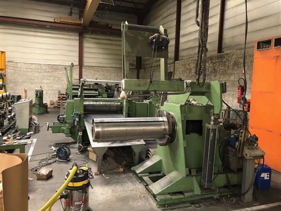 Redex slitting line 1100 x 4 mm