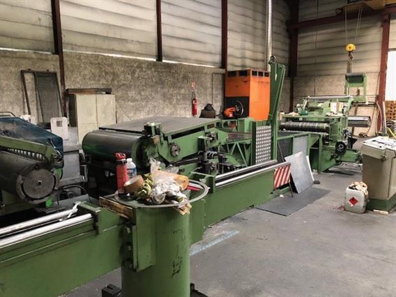 Redex slitting line 1100 x 4 mm