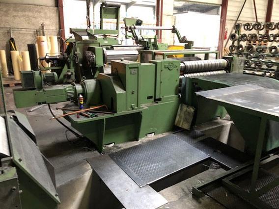 Redex slitting line 1100 x 4 mm