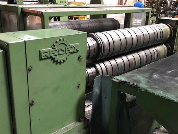 Redex slitting line 1100 x 4 mm