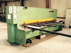 Haco TS 3100 x 10 mm, Hydraulic guillotine shears