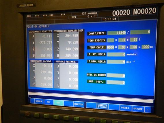 Mori Seiki NH4000 DSG 2 pallets / 400 x 400 mm