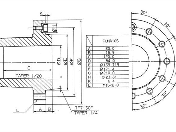 Doosan Puma 10S Ø 570 x 770 mm CNC