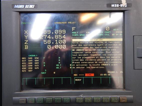 Mori Seiki SH-633 3 pallets / 630 x 630 mm