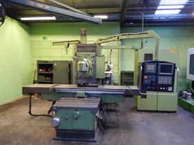 Correa B-20 X:1500 - Y: 650 - Z: 600 mm CNC, Bed milling machines with moving table & CNC