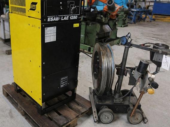 Welding tractor ESAB + ESAB LAE 1250 amp 