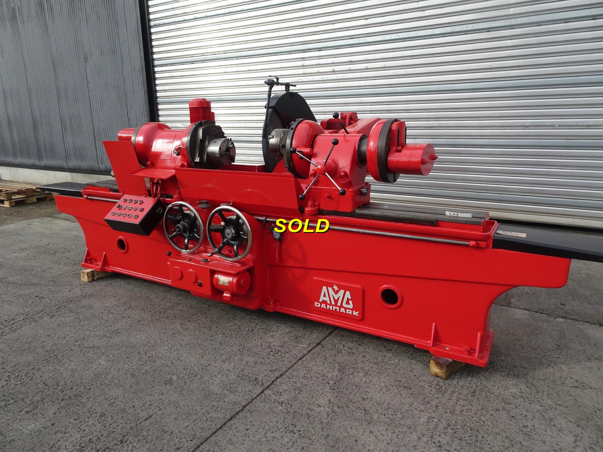 AMC crankshaft grinder Ø 740 x 2200 mm Cylindrical grinders, N° 10163