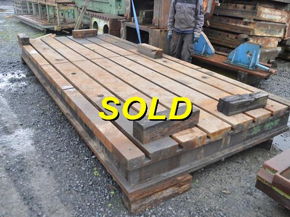 T-slot Table 5000 x 2120 x 350 mm