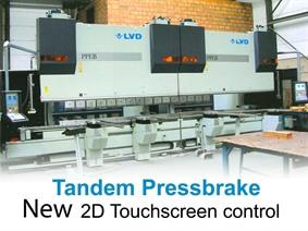 LVD PPEB 350 ton x 8100 mm CNC, Hydraulic press brakes