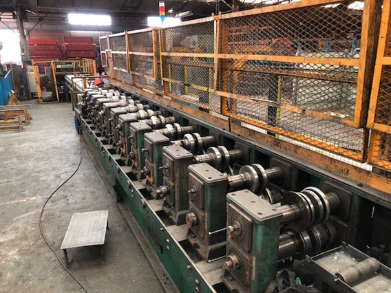 Polypal Rollforming line for pallet racks (1)