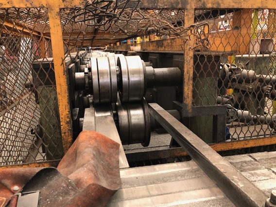 Polypal Rollforming line for pallet racks (2)