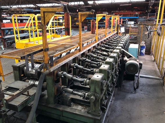 Polypal Rollforming line for pallet racks (3)