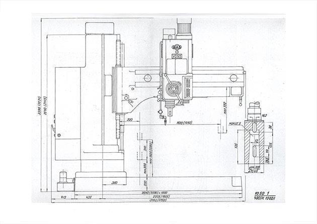 Mas VO50 — Radial drilling machines — photo 2