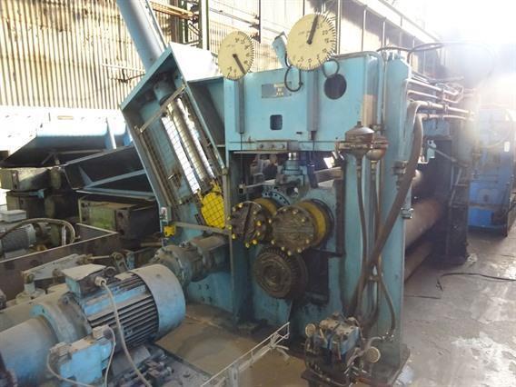 WMW Roller leveler - metal flattening machine