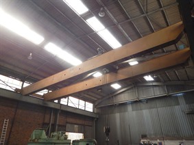 Stahl 20 ton x 19 900 mm, Rollbrucke, Takel,& Lader