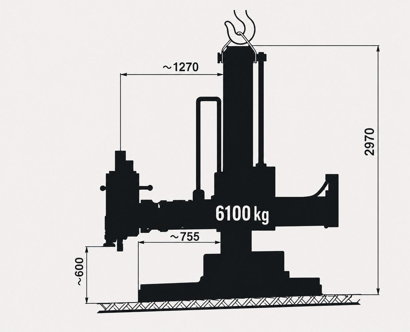 Kovosvit VRM 50A — Radial drilling machines — photo 6