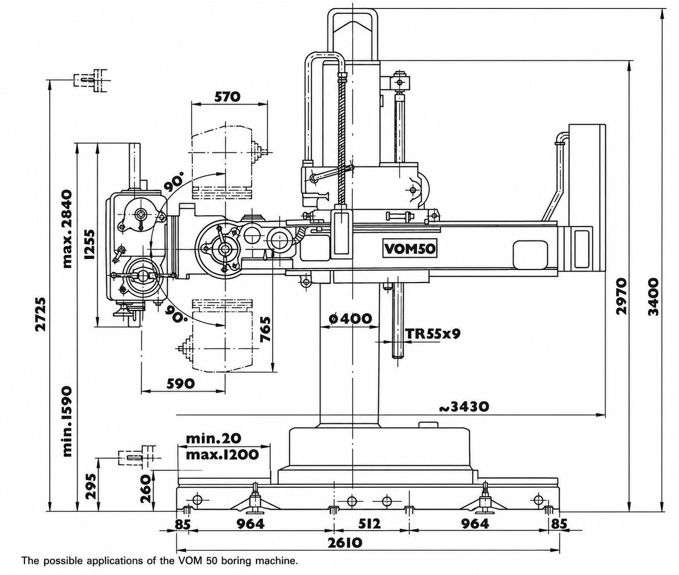Kovosvit VRM 50A — Radial drilling machines — photo 9