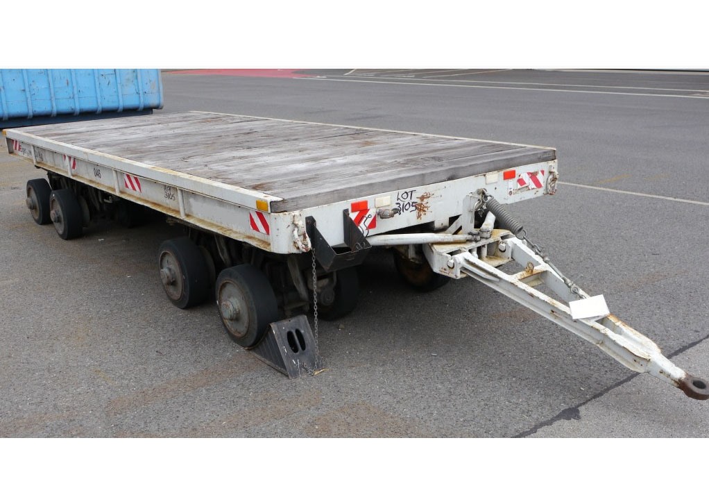 Loading cart 50 ton — Vehicles (lift trucks – loading – cleaning etc) — photo 1