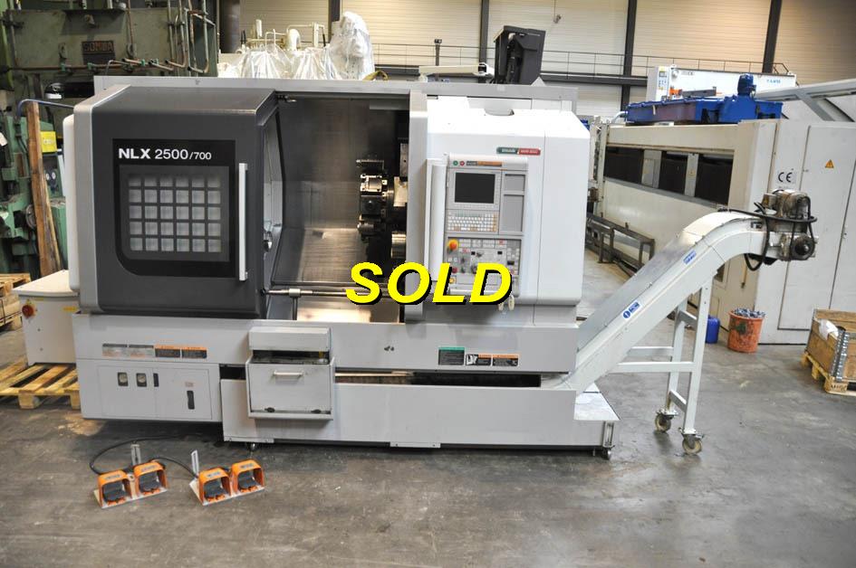Used CNC lathes DMG Mori Seiki NLX2500SY 920 x 705 mm CNC