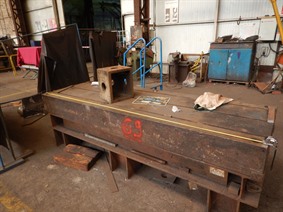 T-slot Table 3000 x 1000 x 870 mm, Bancs & Taques de soudure