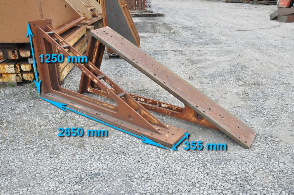 Clamping bracket 2650 x 1250 x 355 mm — Cubic- & angleplates or tables — photo 1