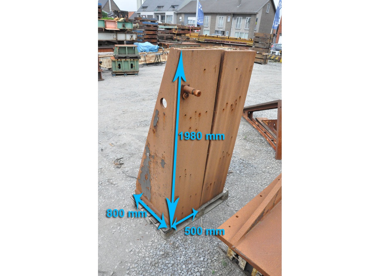 Clamping bracket 1980 x 800 x 500 mm — Cubic- & angleplates or tables — photo 1
