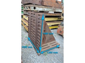 Clamping bracket 1490 x 1200 x 1500 mm, Cubic, plaques d'angles